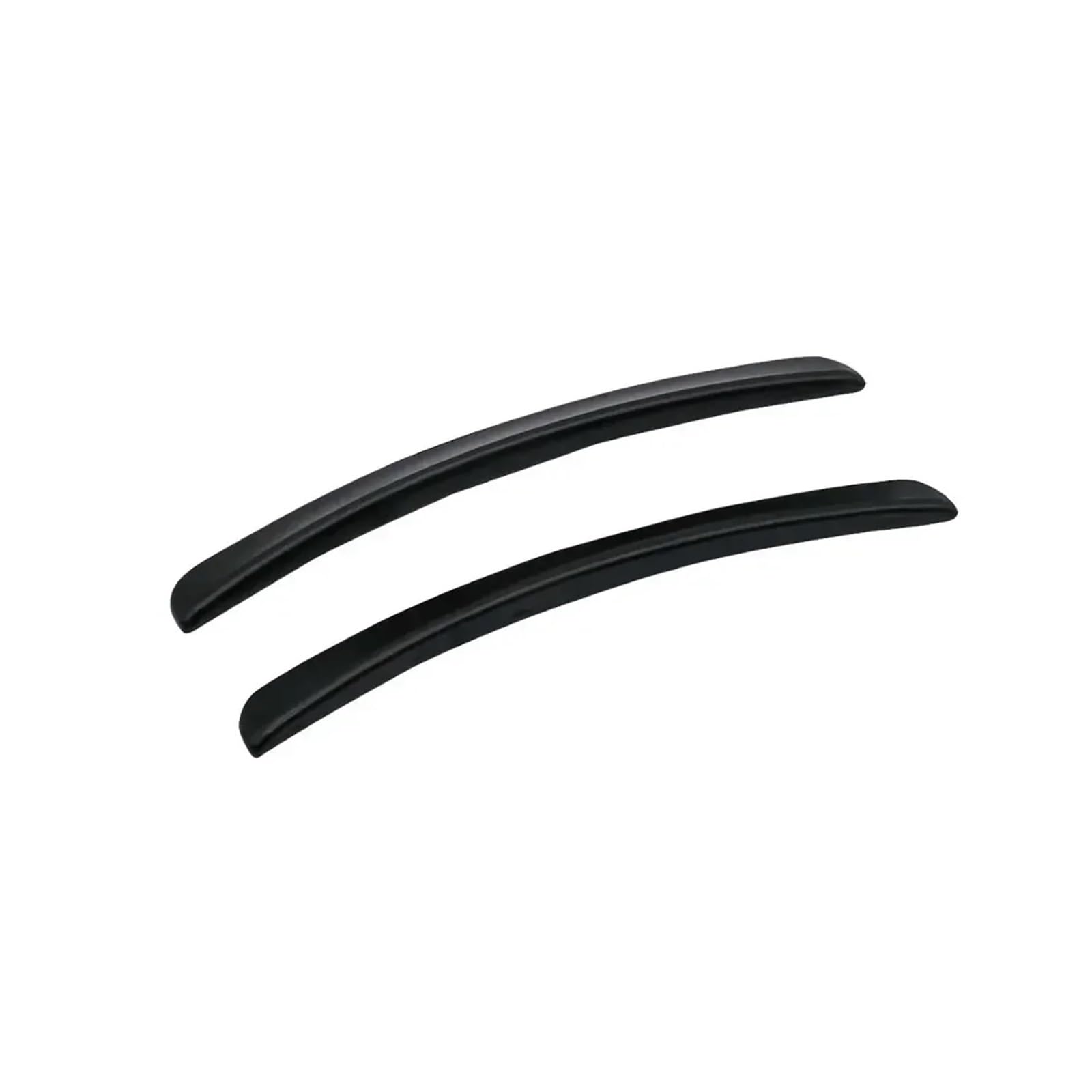 ZZLOWJSN Auto Kotflügel Vents Schutz Abdeckung Rad Augenbraue Bogen Streifen Aufkleber Außen Zubehör(Black) von ZZLOWJSN