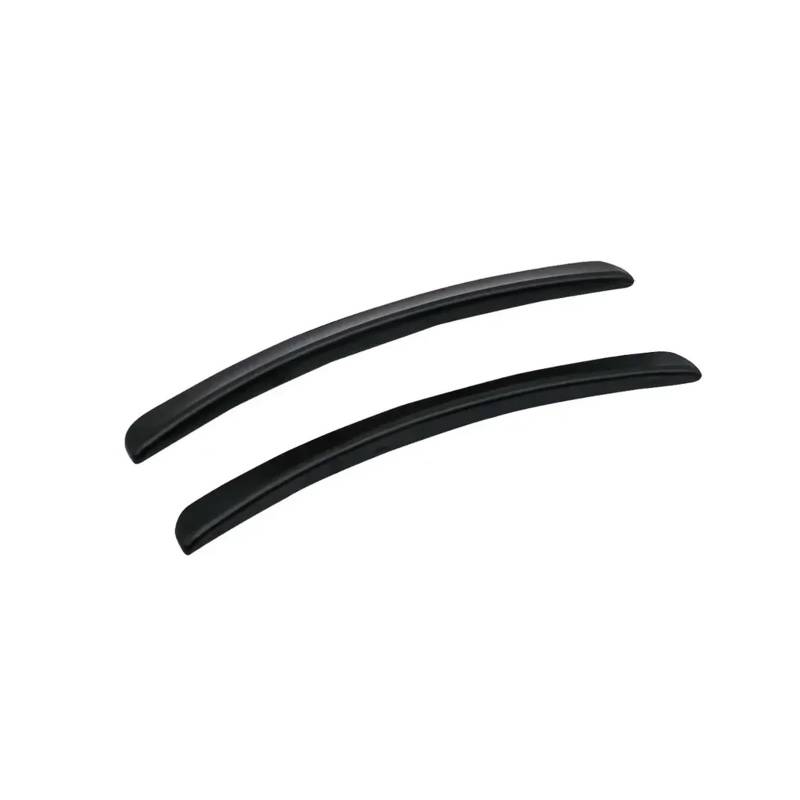 ZZLOWJSN Auto Kotflügel Vents Schutz Abdeckung Rad Augenbraue Bogen Streifen Aufkleber Außen Zubehör(Black) von ZZLOWJSN