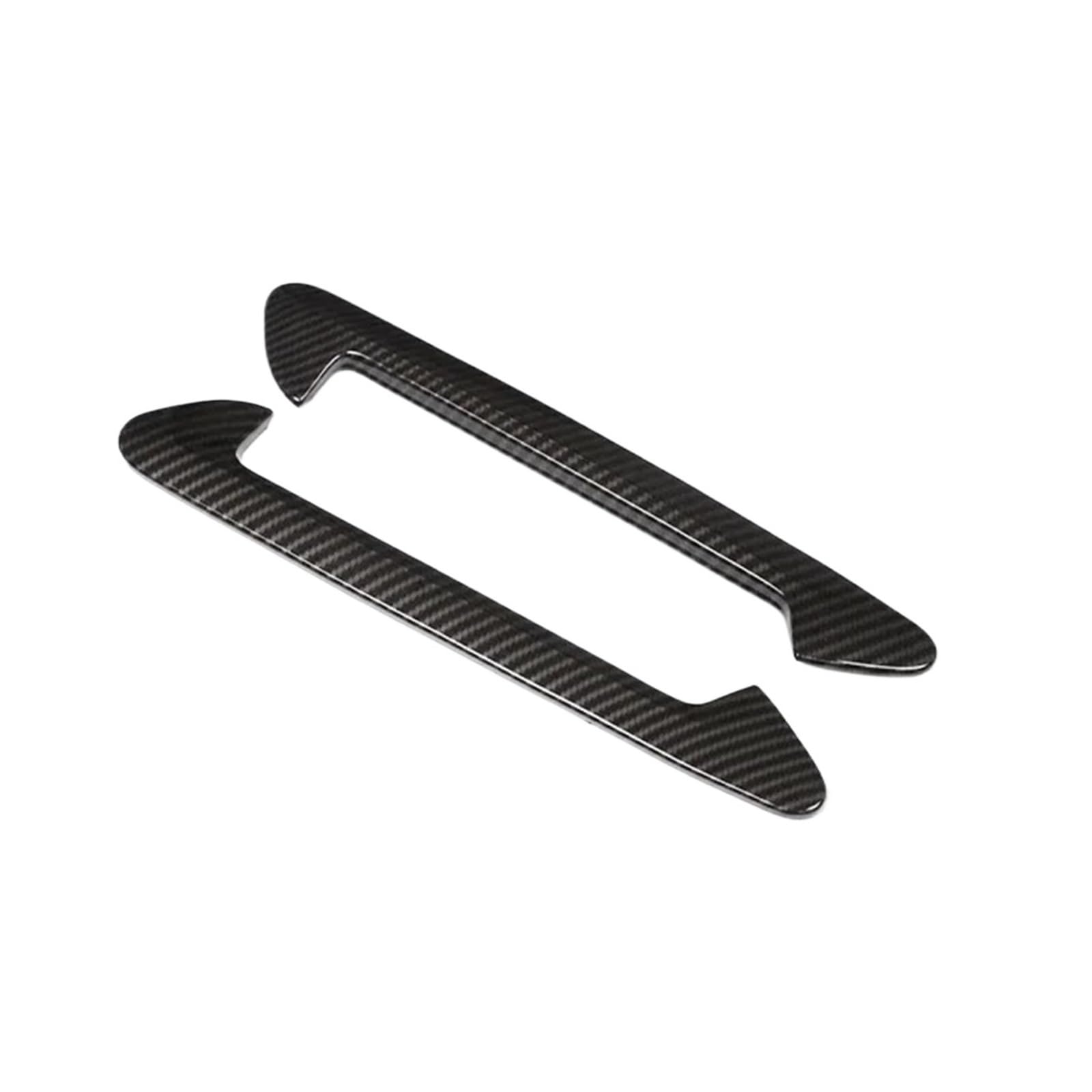 ZZLOWJSN Auto Seite Air Kotflügel Vent Abdeckung Trim Kompatibel for BMW X3 G01 X4 G02 2018 2019 2020 2021 20222 2023 1 Paar zubehör(Carbon Fiber) von ZZLOWJSN