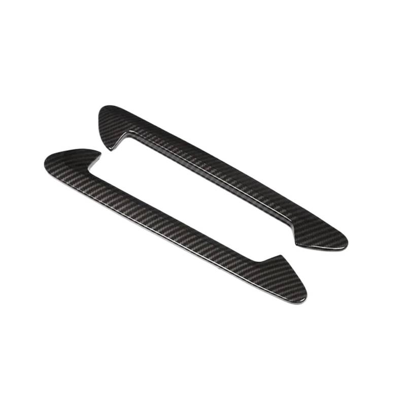 ZZLOWJSN Auto Seite Air Kotflügel Vent Abdeckung Trim Kompatibel for BMW X3 G01 X4 G02 2018 2019 2020 2021 20222 2023 1 Paar zubehör(Carbon Fiber) von ZZLOWJSN