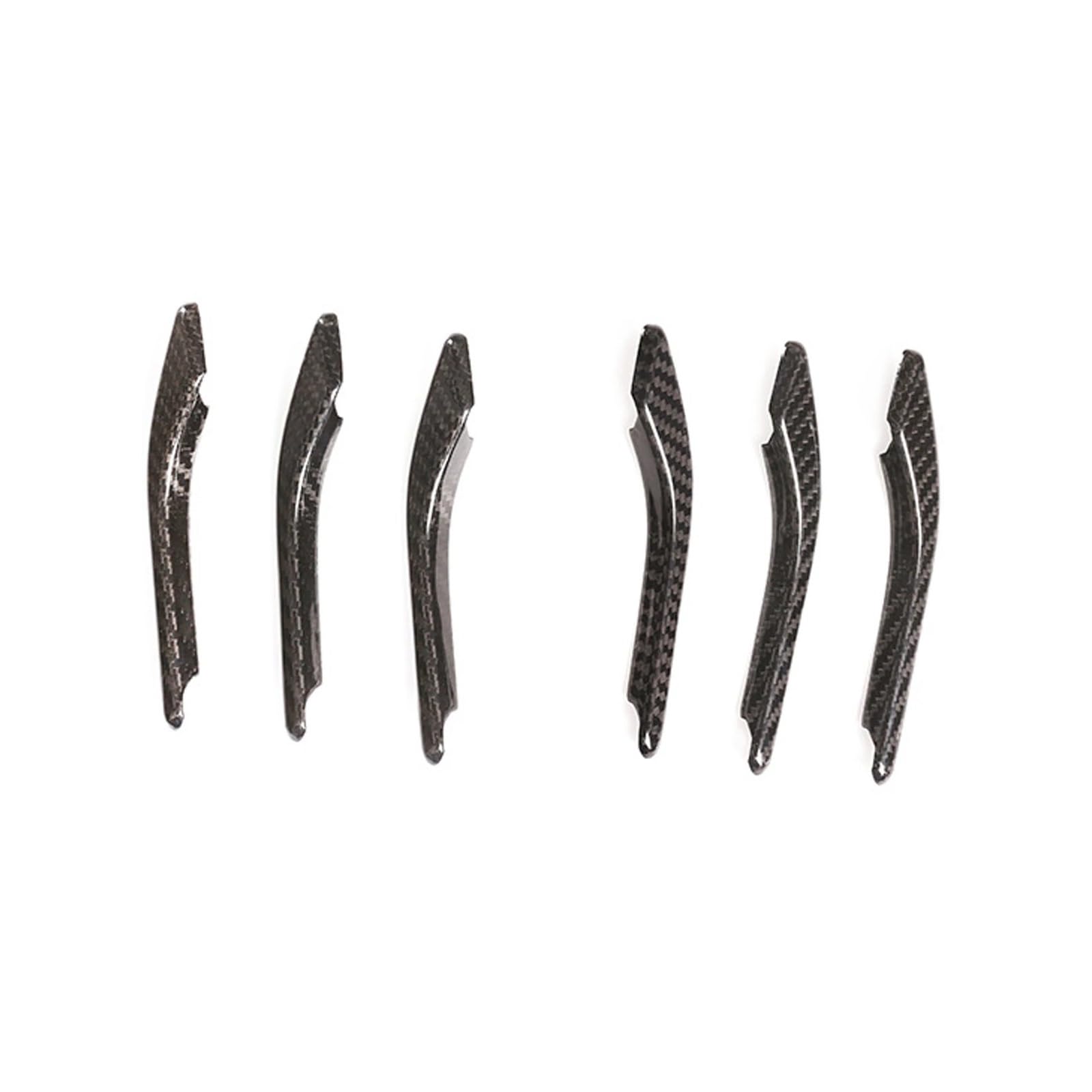 ZZLOWJSN Auto Seite Air Vent Kotflügel Abdeckung Kompatibel for Maserati Ghibli 2014 2015 2016 2017 2018 2019 2020 2021 Außen Zubehör(Ghibli 2014-2021) von ZZLOWJSN