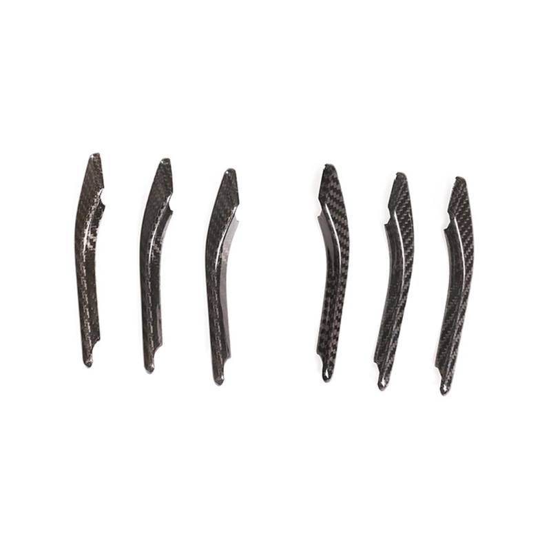 ZZLOWJSN Auto Seite Air Vent Kotflügel Abdeckung Kompatibel for Maserati Ghibli 2014 2015 2016 2017 2018 2019 2020 2021 Außen Zubehör(Ghibli 2014-2021) von ZZLOWJSN