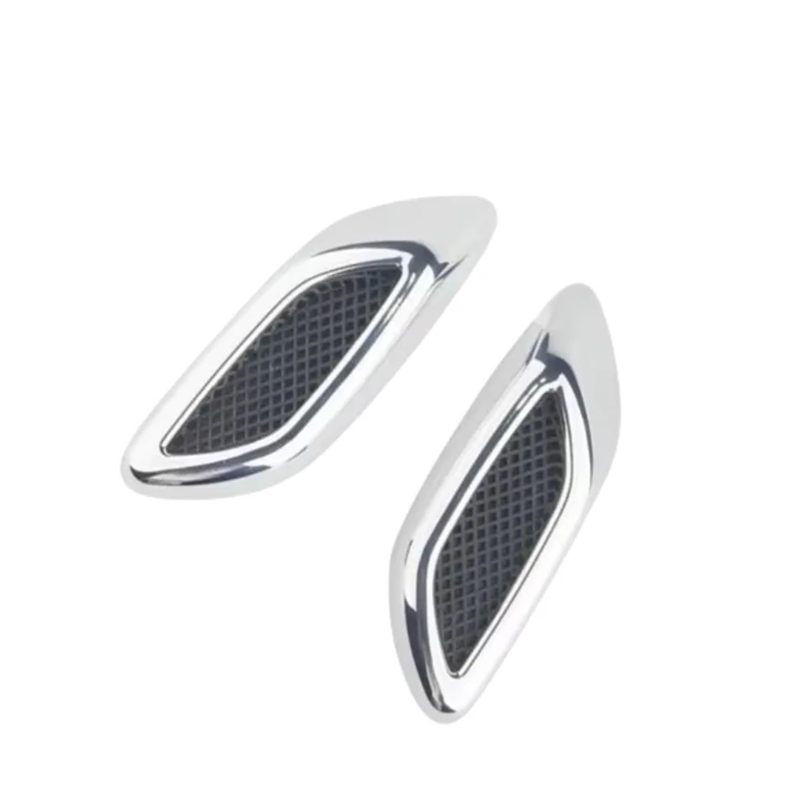 ZZLOWJSN Auto Seite Kotflügel Air Vent Hood Scoop Outlets Abdeckung Kompatibel for VW Dekorative(2PCS Carbon) von ZZLOWJSN