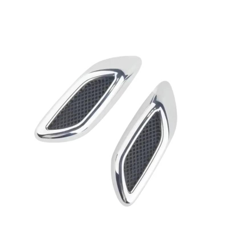 ZZLOWJSN Auto Seite Kotflügel Air Vent Hood Scoop Outlets Abdeckung Kompatibel for VW Dekorative(2PCS Carbon) von ZZLOWJSN