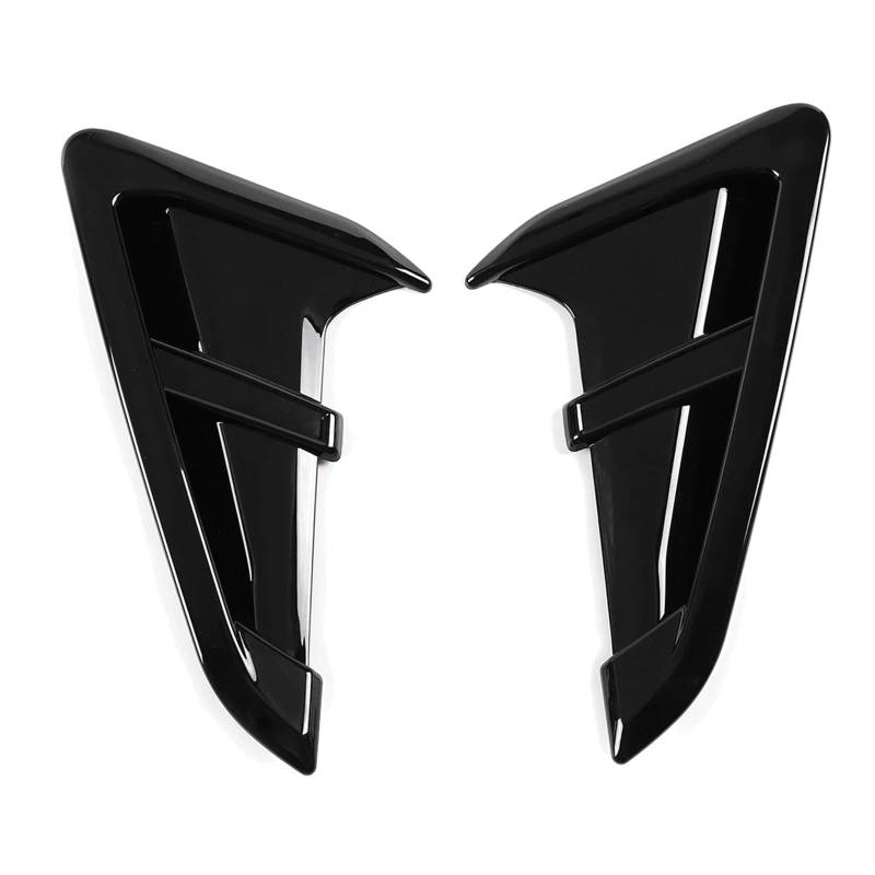 ZZLOWJSN Auto Seite Kotflügel Air Vents Grille Trim Kompatibel for BMW X3 X4 G01 G02 X3M X4M 2018 2019 2020 2021 von ZZLOWJSN