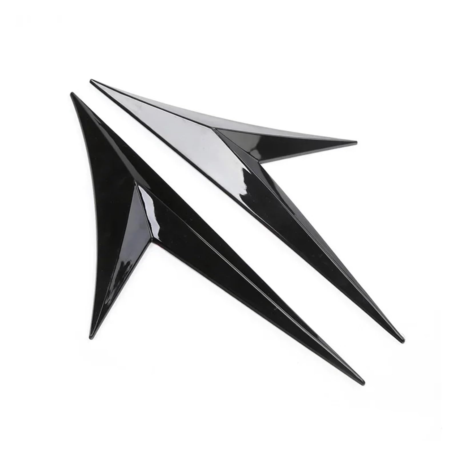 ZZLOWJSN Auto Seite Kotflügel Vent Aufkleber Körper Dekoration Auto Motorhaube Lufteinlass Flow Hood Scoop Abdeckung Flügel(Color A) von ZZLOWJSN