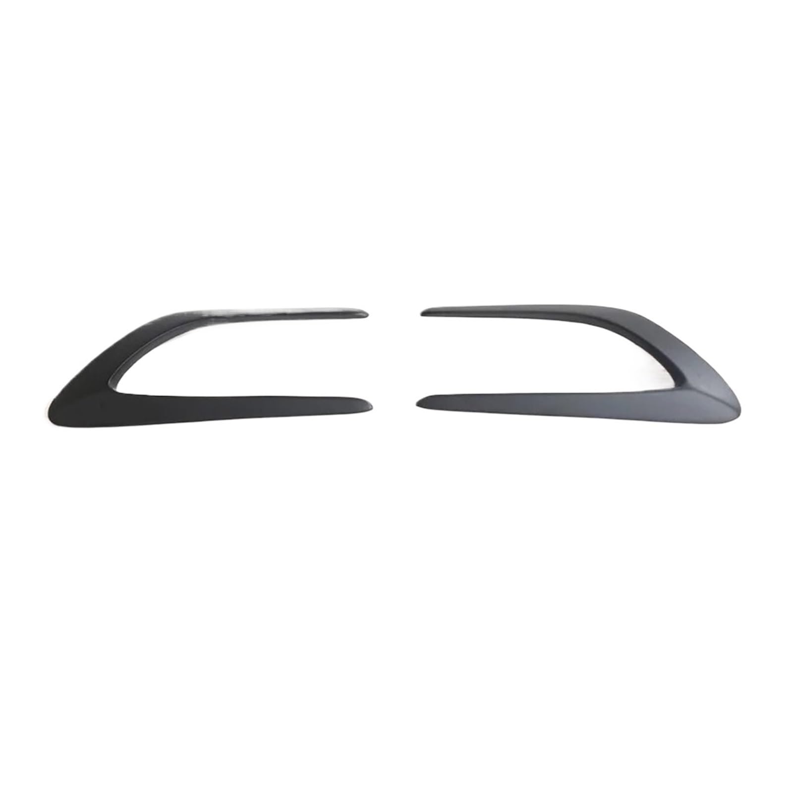 ZZLOWJSN Auto Seite Kotflügel Vents Borte Canards Flossen Kompatibel for Mercedes-Benz C-Klasse W205 C205 C63 AMG Coupe 2015-2017(FRP Matte Black) von ZZLOWJSN