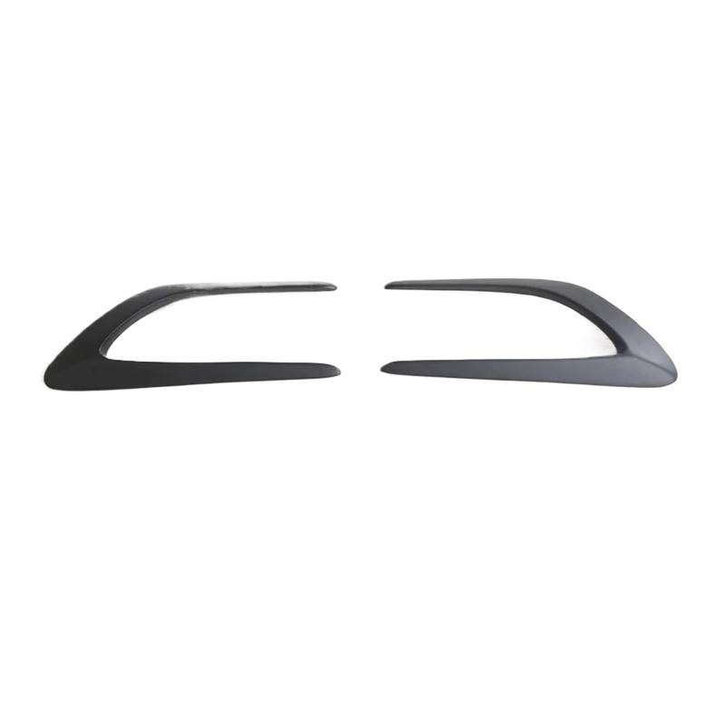 ZZLOWJSN Auto Seite Kotflügel Vents Borte Canards Flossen Kompatibel for Mercedes-Benz C-Klasse W205 C205 C63 AMG Coupe 2015-2017(FRP Matte Black) von ZZLOWJSN