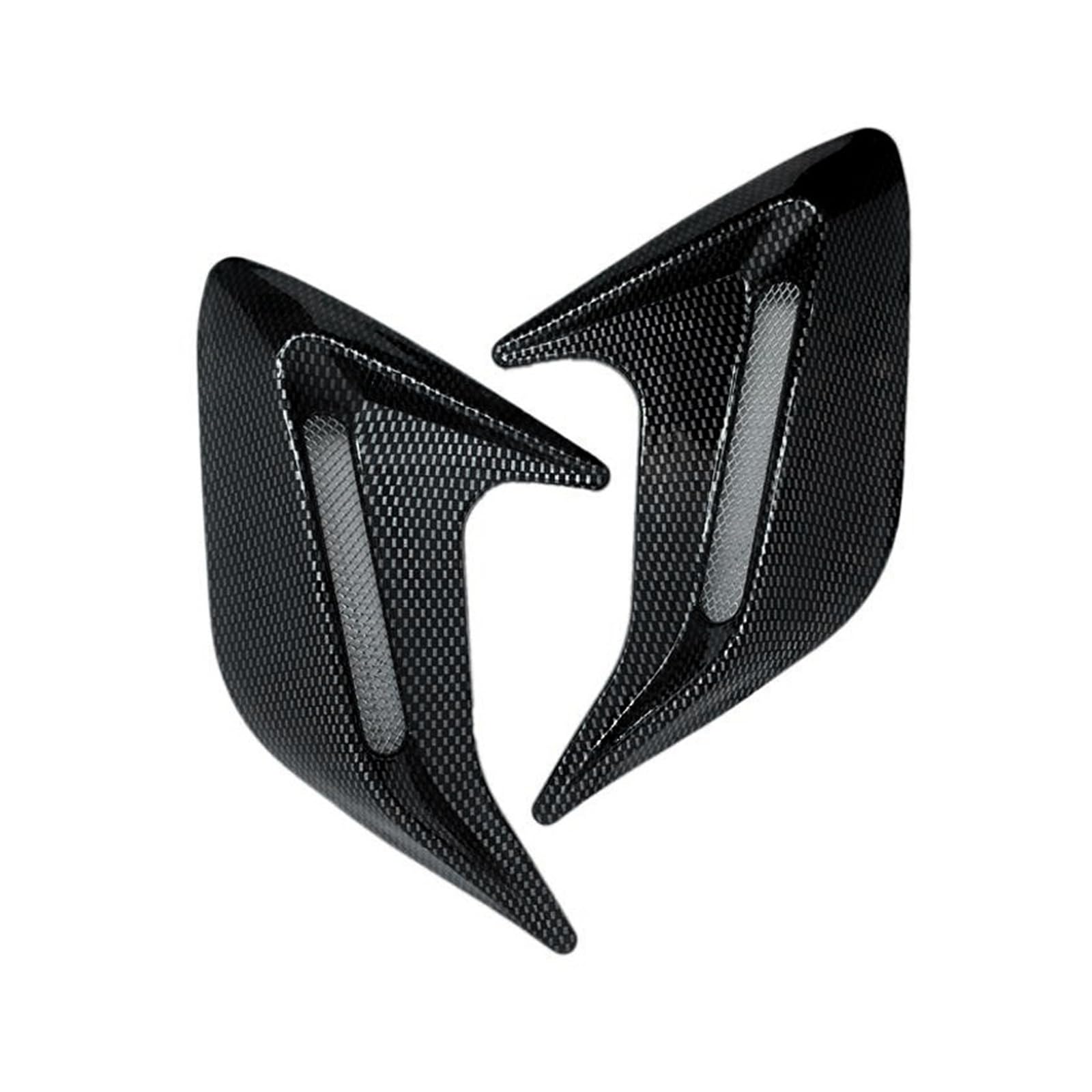 ZZLOWJSN Auto Seite Vent Air Flow Kotflügel Intake Aufkleber Shark Gills(Snowflake Point) von ZZLOWJSN
