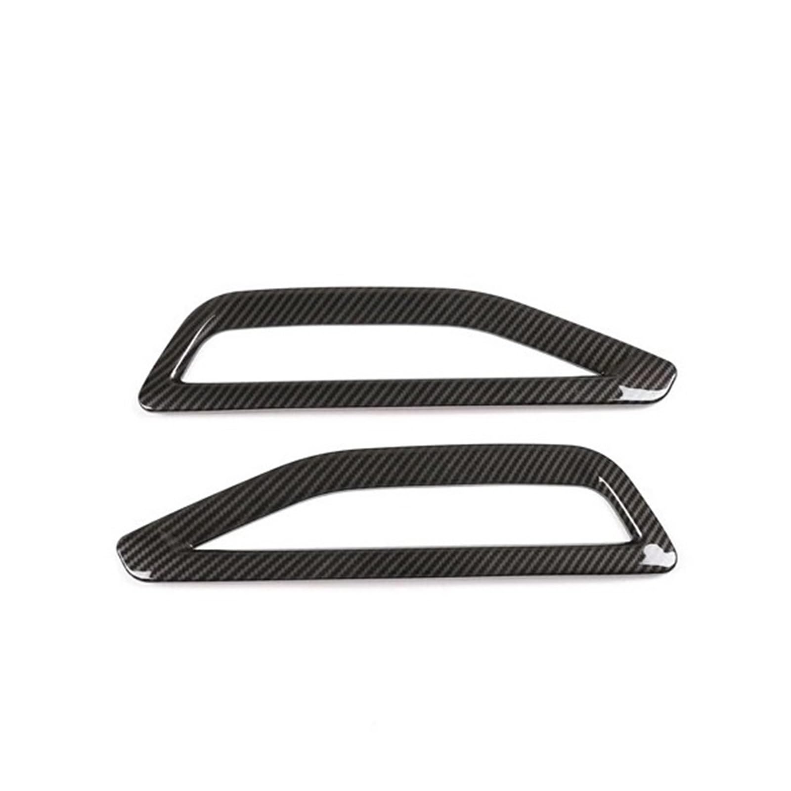 ZZLOWJSN Auto Seite Vent Air Flow Kotflügel Intake Aufkleber Shark Gills Trim Kompatibel for BMW X5 G05 2019-2022 Zubehör(Carbon Fiber) von ZZLOWJSN