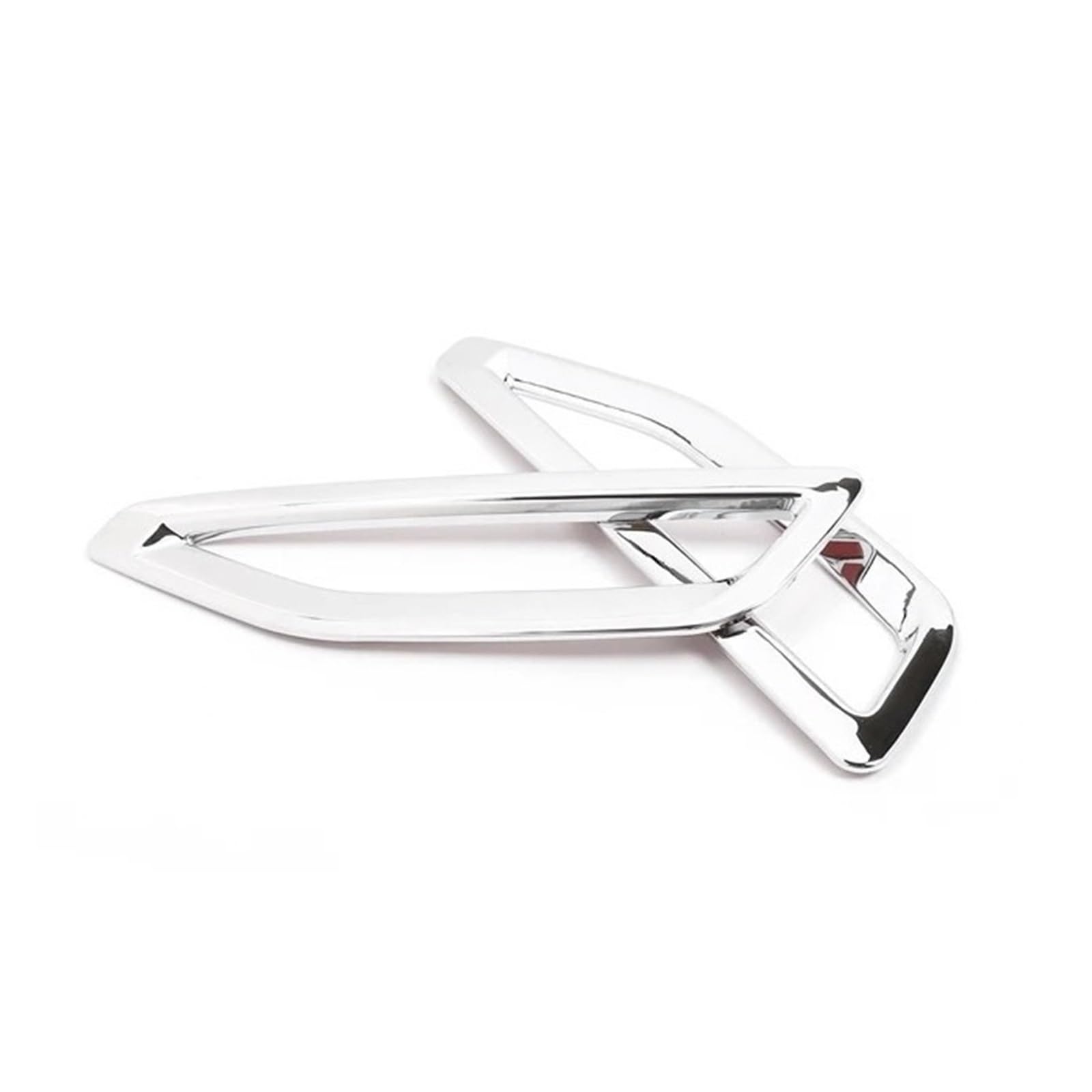 ZZLOWJSN Auto Seite Vent Air Flow Kotflügel Intake Aufkleber Shark Gills Trim Kompatibel for BMW X5 G05 2019-2022 Zubehör(Silver) von ZZLOWJSN