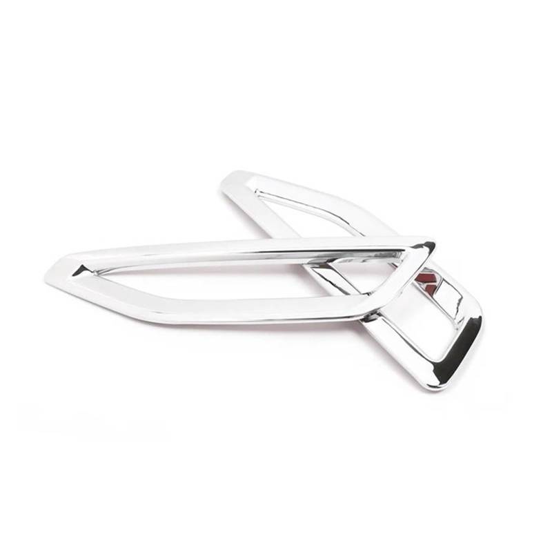 ZZLOWJSN Auto Seite Vent Air Flow Kotflügel Intake Aufkleber Shark Gills Trim Kompatibel for BMW X5 G05 2019-2022 Zubehör(Silver) von ZZLOWJSN