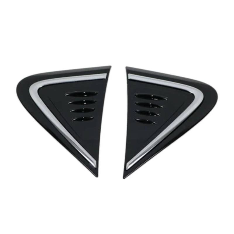 ZZLOWJSN Auto Seitenflügel Luftstrom Kotflügel Grill Intake Vent Trim Kompatibel for Toyota CHR C-HR 2016-2018 von ZZLOWJSN