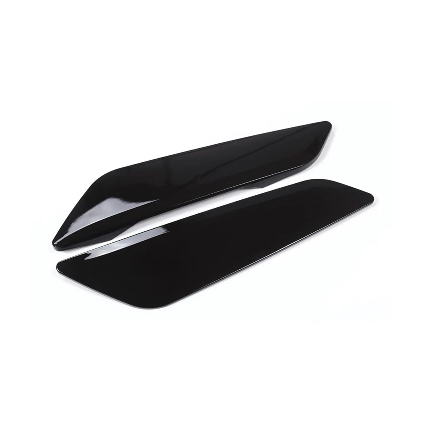 ZZLOWJSN Auto Seitenflügel Luftstrom Kotflügel Grill Outlets Ansaugöffnung Abdeckung Kompatibel for BMW 5 Series G30 2018 2 STÜCKE(Black) von ZZLOWJSN