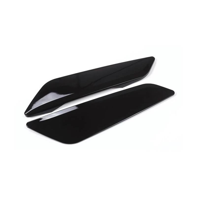 ZZLOWJSN Auto Seitenflügel Luftstrom Kotflügel Grill Outlets Ansaugöffnung Abdeckung Kompatibel for BMW 5 Series G30 2018 2 STÜCKE(Black) von ZZLOWJSN