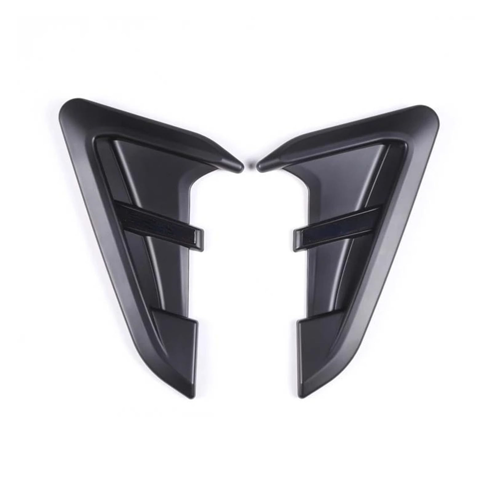 ZZLOWJSN Auto Shark Gills Seite Kotflügel Vent Dekoration Aufkleber Kompatibel for BMW X3 X4 G01 G02 2018-2022 Zubehör(Black) von ZZLOWJSN