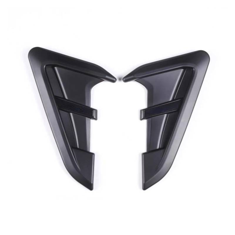 ZZLOWJSN Auto Shark Gills Seite Kotflügel Vent Dekoration Aufkleber Kompatibel for BMW X3 X4 G01 G02 2018-2022 Zubehör(Black) von ZZLOWJSN