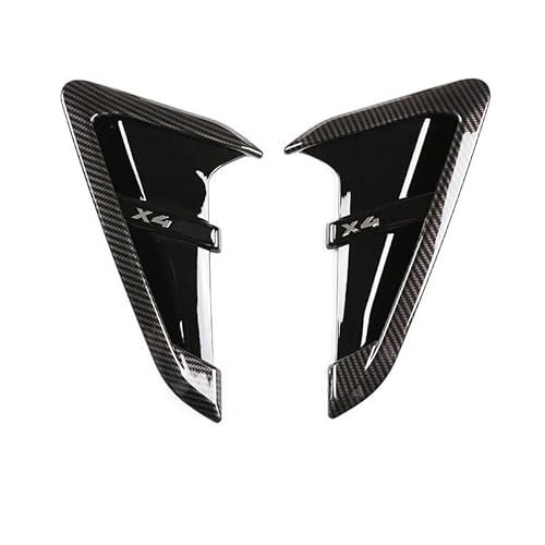 ZZLOWJSN Auto Shark Gills Seite Kotflügel Vent Dekoration Aufkleber Kompatibel for BMW X3 X4 G01 G02 2018-2022 Zubehör(Type8) von ZZLOWJSN