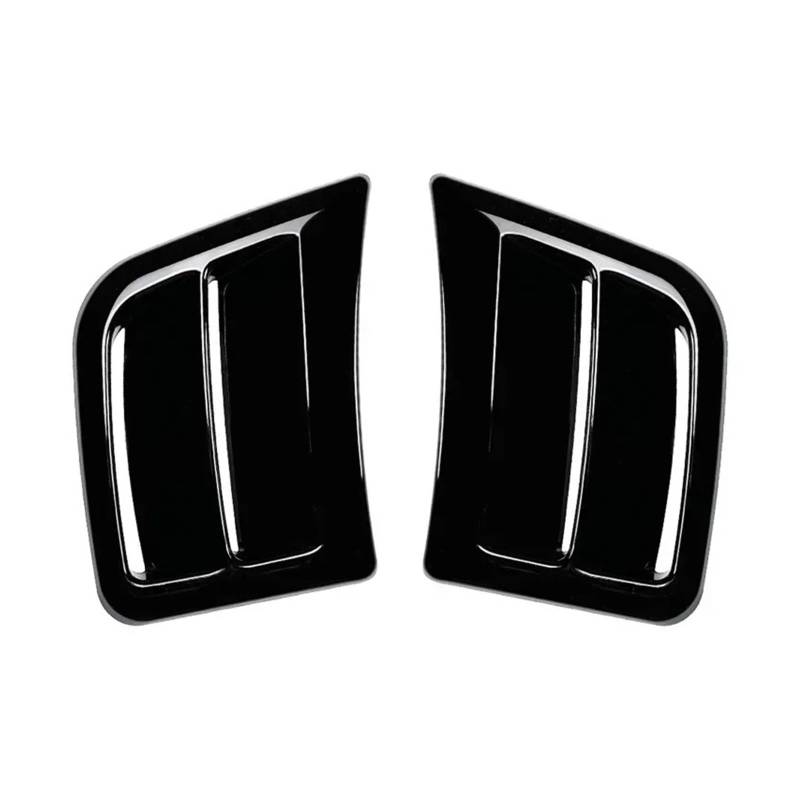 ZZLOWJSN Auto Vorderen Stoßfänger Seite Air Vent Abdeckung Kotflügel Intake Rahmen Trim Kompatibel for Subaru Impreza WRX STI 2008-2014(Type 2) von ZZLOWJSN