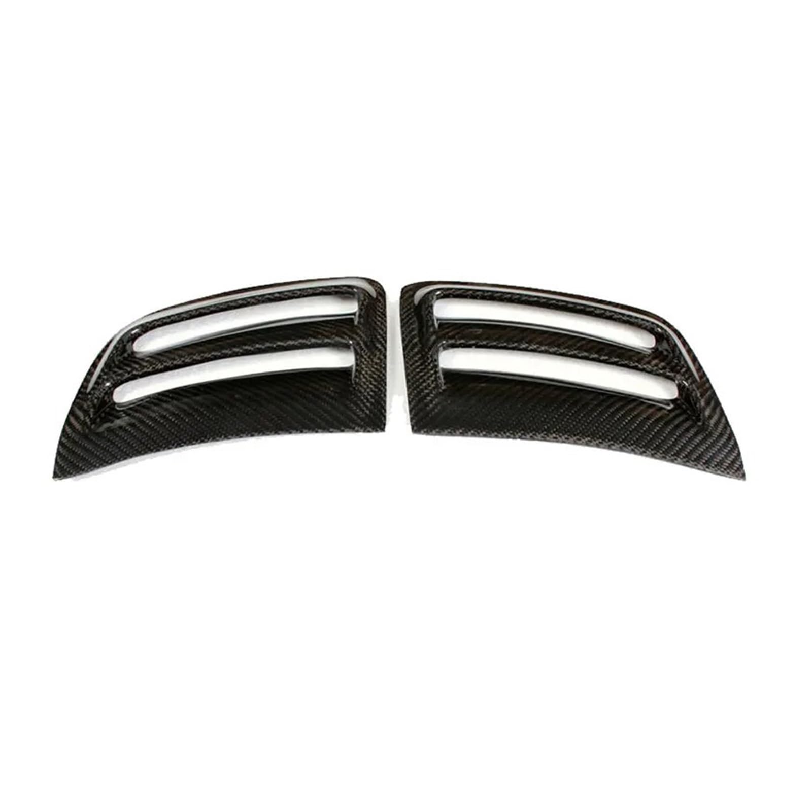 ZZLOWJSN Auto-Vorderseitenkotflügel, Lüftungsschlitze, Zierleisten, kompatibel mit Mercedes Benz C-Klasse W204 C63 AMG 2008–2011, Racing Front Canards ZZLOWJSN Auto-Vorderseitenkotflügel, Lüftungsschlitze, Zierleisten, kompatibel mit Mercedes Benz C-Klasse W204 C63 AMG 2008–2011, Racing Front Canards von ZZLOWJSN