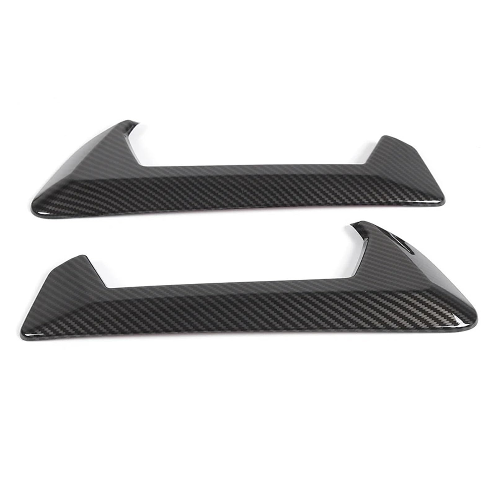 ZZLOWJSN Seite Air Kotflügel Vent Trim Kompatibel for BMW X5 G05 2023 2024 Auto Zubehör(ABS Carbon Fibre) von ZZLOWJSN