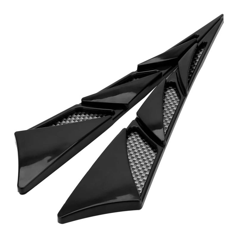 ZZLOWJSN Seite Lufteinlass Flow Vent Abdeckung Auto Auto Haube Aufkleber 1 Paar Dekorative von ZZLOWJSN