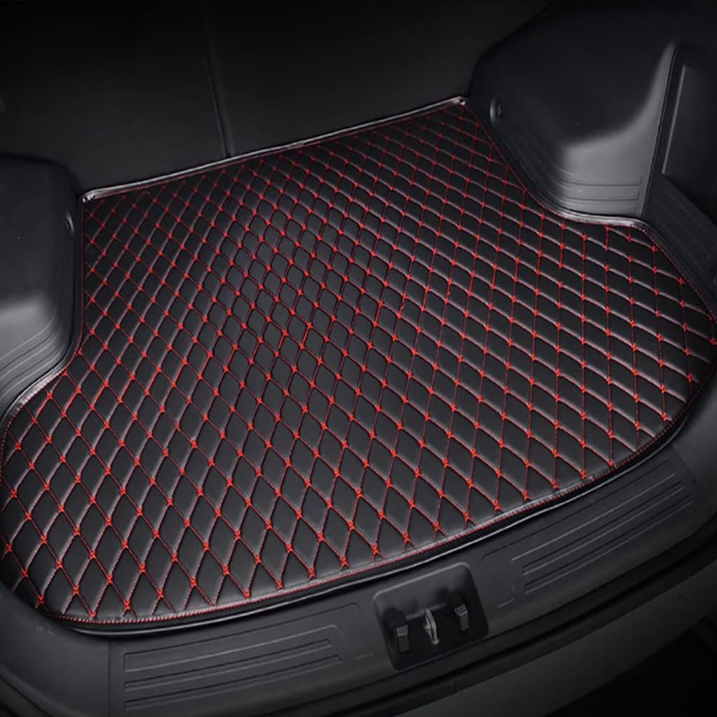 Kofferraummatte Auto für Genesis G70 2022-2024,Kofferraum schutzmatte Kofferraumwanne chutzmatte wasserdichte Schmutzabweisende Fußmatten,B/Black-Red Kofferraummatte Auto für Genesis G70 2022-2024,Kofferraum schutzmatte Kofferraumwanne chutzmatte wasserdichte Schmutzabweisende Fußmatten,B/Black-Red von ZZRSXZSR