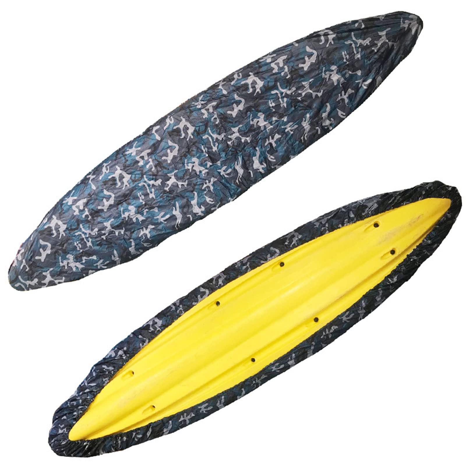 ZZUU Universal Kajak Abdeckung - Wasserdicht und UV-beständig,Staubschutzschild für Kanu-Boot,Sonnenschutz Lagerung Langlebig ZZUU Universal Kajak Abdeckung - Wasserdicht und UV-beständig,Staubschutzschild für Kanu-Boot,Sonnenschutz Lagerung Langlebig von ZZUU