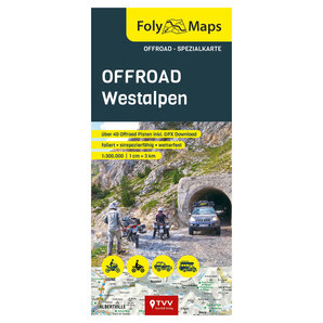 Offroad Karten Westalpen 50 eingezeichnete Pisten ZZZ-kein Hersteller von ZZZ-kein Hersteller