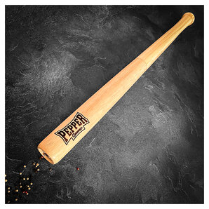 PEPPERGAME Pfeffermühle Baseballschläger aus solidem Gummibaumholz ZZZ-kein Hersteller von ZZZ-kein Hersteller