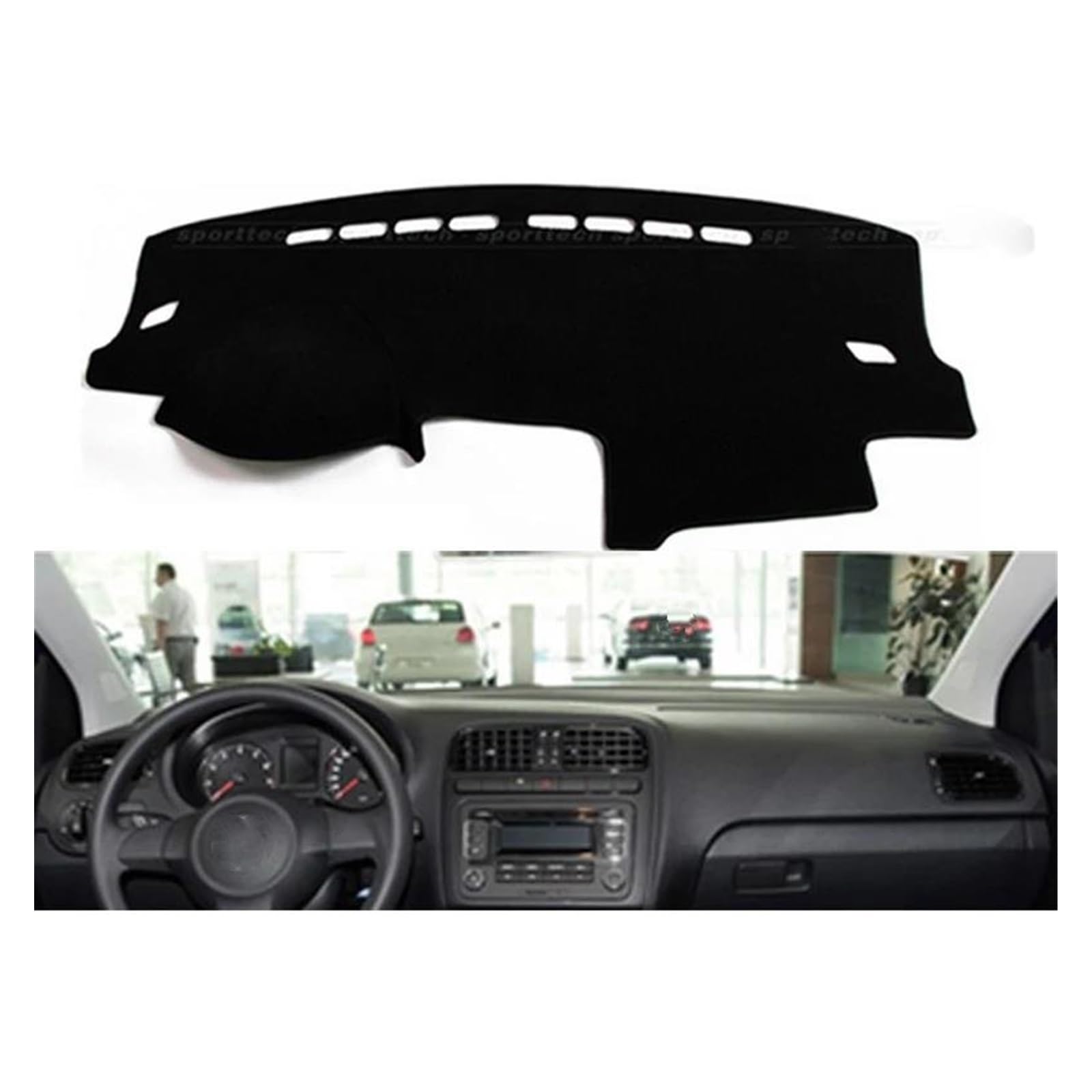 Armaturenbrett Matte Für VW Für Polo MK5 6R 2009 2010 2011 2012 2013 2014 2015 2016 2017 2018 Auto Dashboard Abdeckungen Matte Schatten Kissen Pad Teppiche Zubehör Abdeckung Dashmat (Farbe : Black Ed Armaturenbrett Matte Für VW Für Polo MK5 6R 2009 2010 2011 2012 2013 2014 2015 2016 2017 2018 Auto Dashboard Abdeckungen Matte Schatten Kissen Pad Teppiche Zubehör Abdeckung Dashmat (Farbe : Black Ed von ZaLix