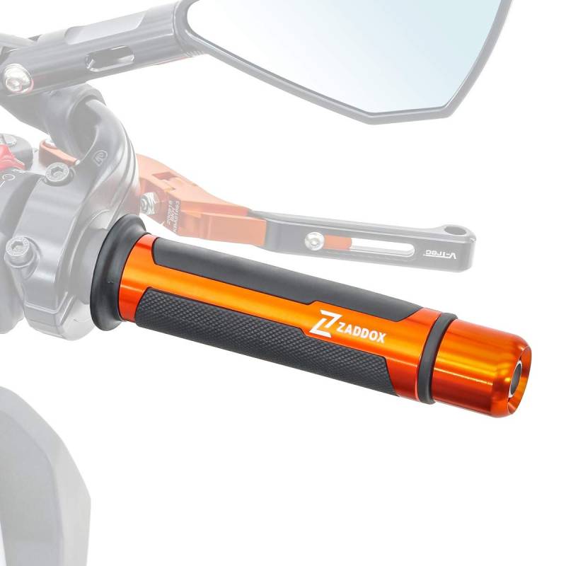 Lenkergriffe für Honda CBF 600 / S LG4 orange 22mm von Zaddox