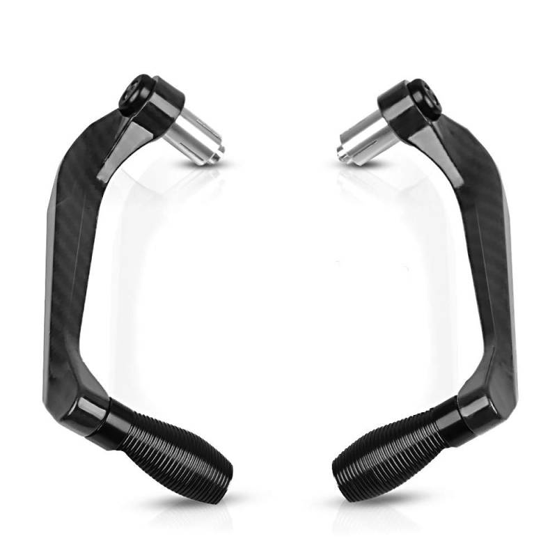 Motorrad Hebelschützer Lever Guard Bremshebel Kupplung Hebelschutz X6 Schwarz von Zaddox