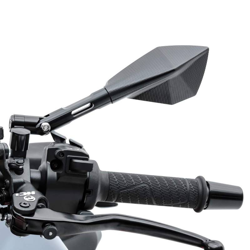 Rückspiegel Motorrad Zaddox schwarz DP50 von Zaddox