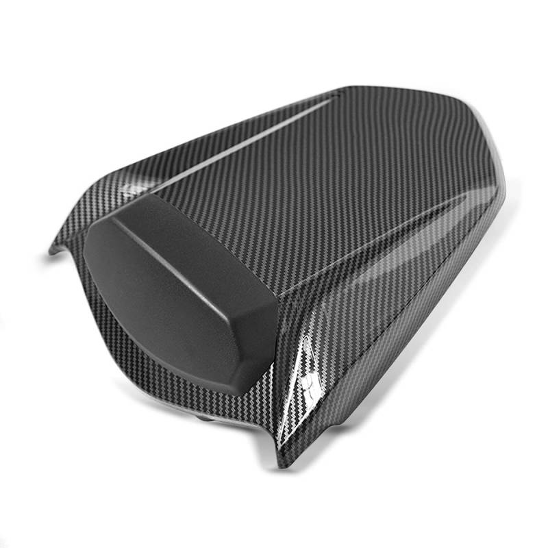 Zaddox Soziusabdeckung für KTM 1290 Super Duke R 14-19, Carbon-Look, Schwarz, Kunststoff, Motorradsitzabdeckung von Zaddox