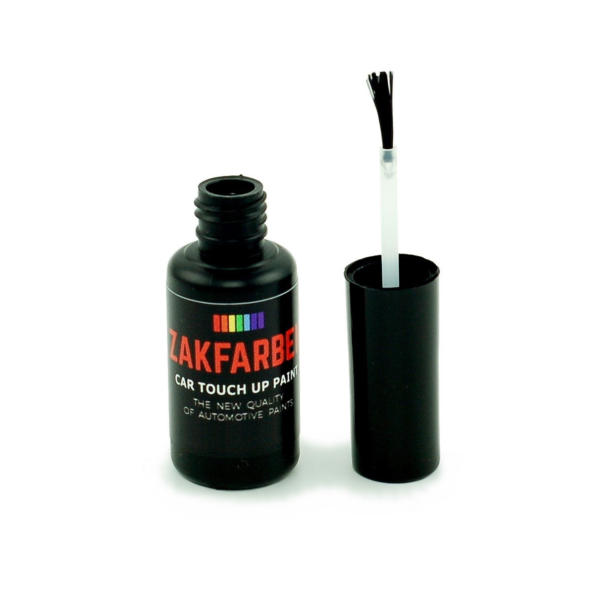 Zakfarben Car Touch Up Autolack Reparatur 61K Dark Grey METALLIC 10 ml von Zakfarben