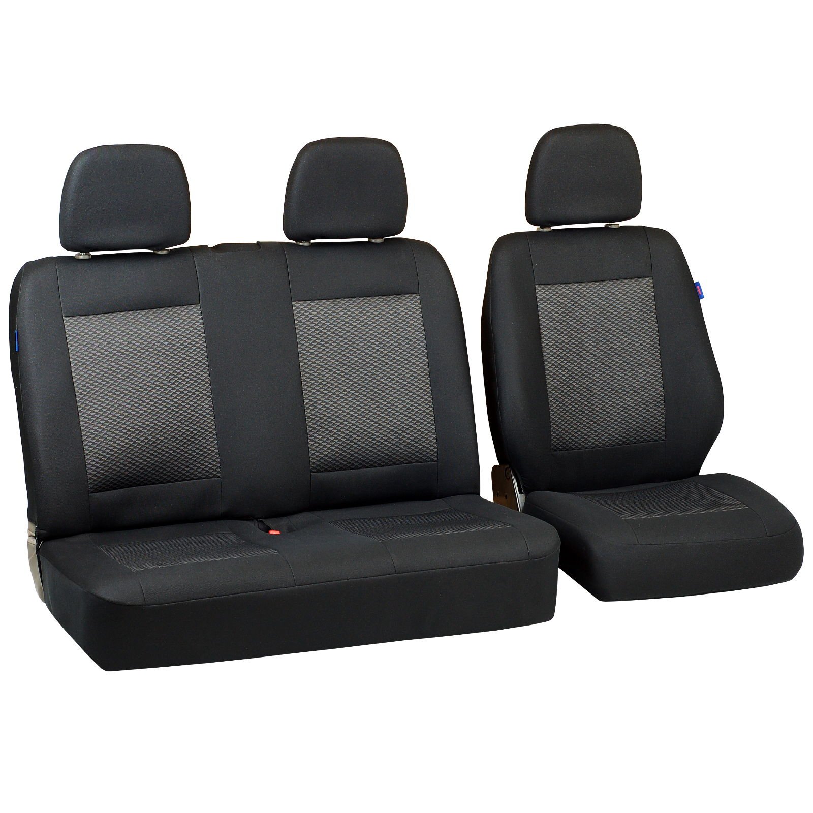 Zakschneider Maxity Sitzbezüge - Set 1+2 - Farbe Premium Schwarz-graue Dreiecke Zakschneider Maxity Sitzbezüge - Set 1+2 - Farbe Premium Schwarz-graue Dreiecke von Zakschneider