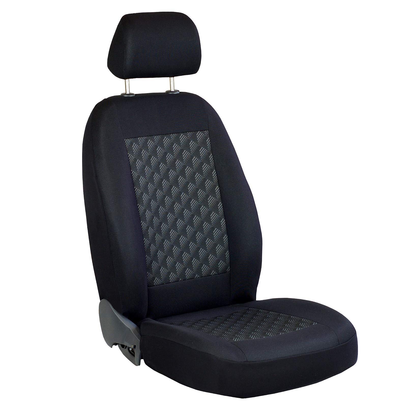 Zakschneider SANDERO Fahrer Sitzbezug - Farbe Premium Schwarz 3D von Zakschneider