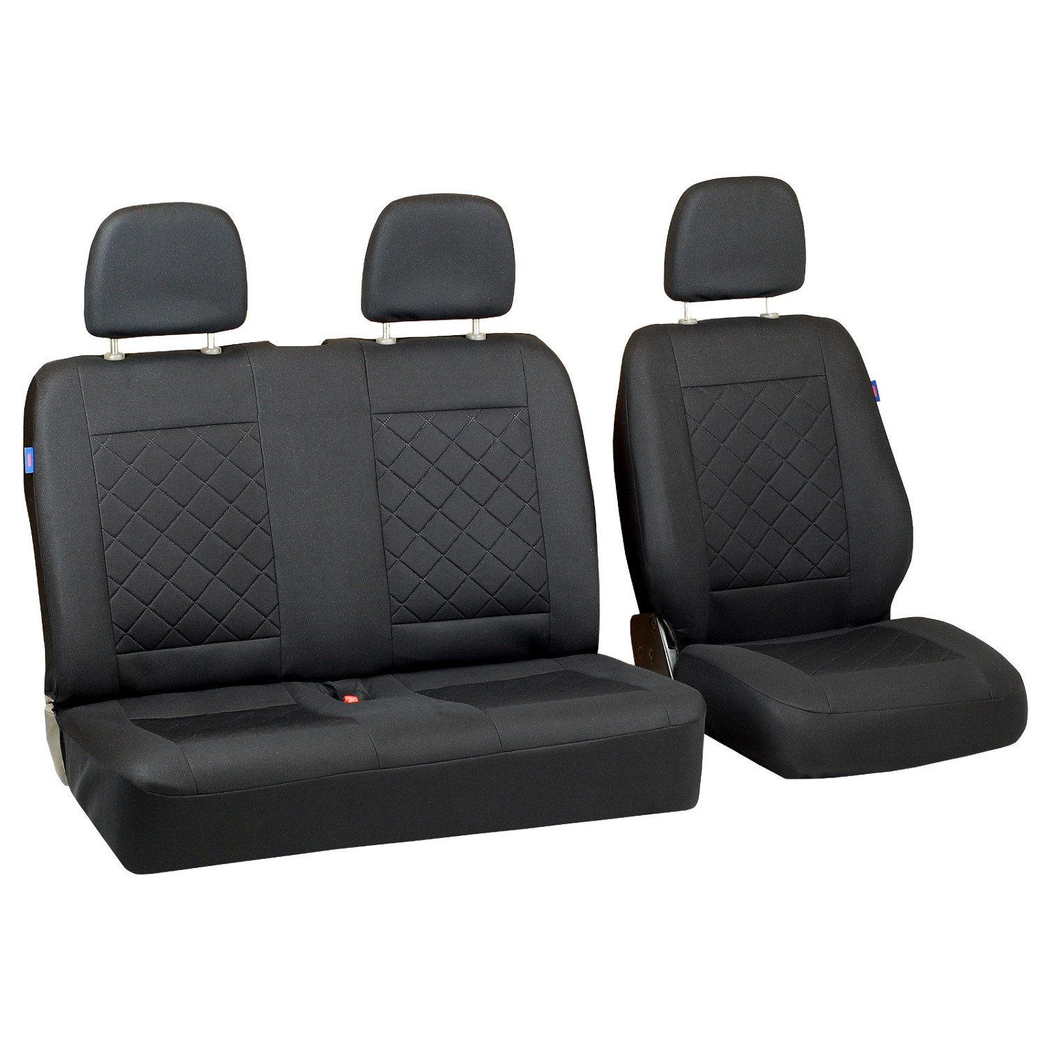 Zakschneider T3 Sitzbezüge - Set 1+2 - Farbe Premium Schwarz gepresstes Karomuster Zakschneider T3 Sitzbezüge - Set 1+2 - Farbe Premium Schwarz gepresstes Karomuster von Zakschneider
