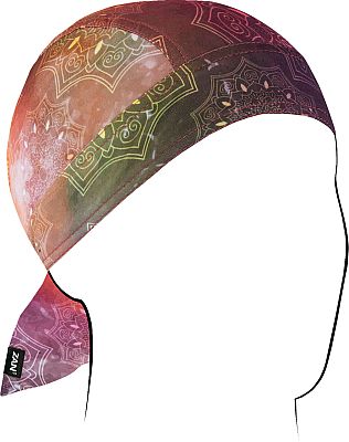 Zan Headgear Flydanna SF Starry Mandala, Kopftuch - Violett/Orange/Grün - Einheitsgröße von Zan Headgear