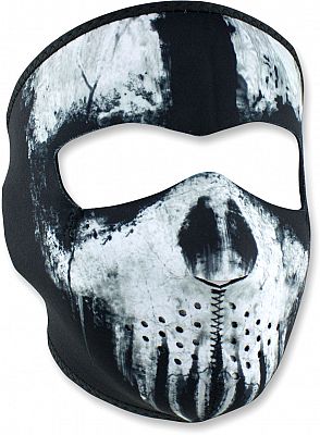 Zan Headgear Ghost, Gesichtsmaske - Schwarz/Weiß - Einheitsgröße von Zan Headgear