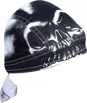 Zan Headgear Road Hog Flydanna Skull, Kopftuch - Schwarz/Weiß - Einheitsgröße von Zan Headgear