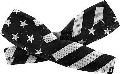 Zan Headgear SF Black & White Flag, Ärmel - Schwarz/Weiß - M von Zan Headgear