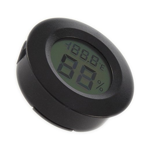 zantec Mini Embedded LCD Digital Thermometer Hygrometer Temperatur Luftfeuchtigkeit Meter Detektor von Zantec