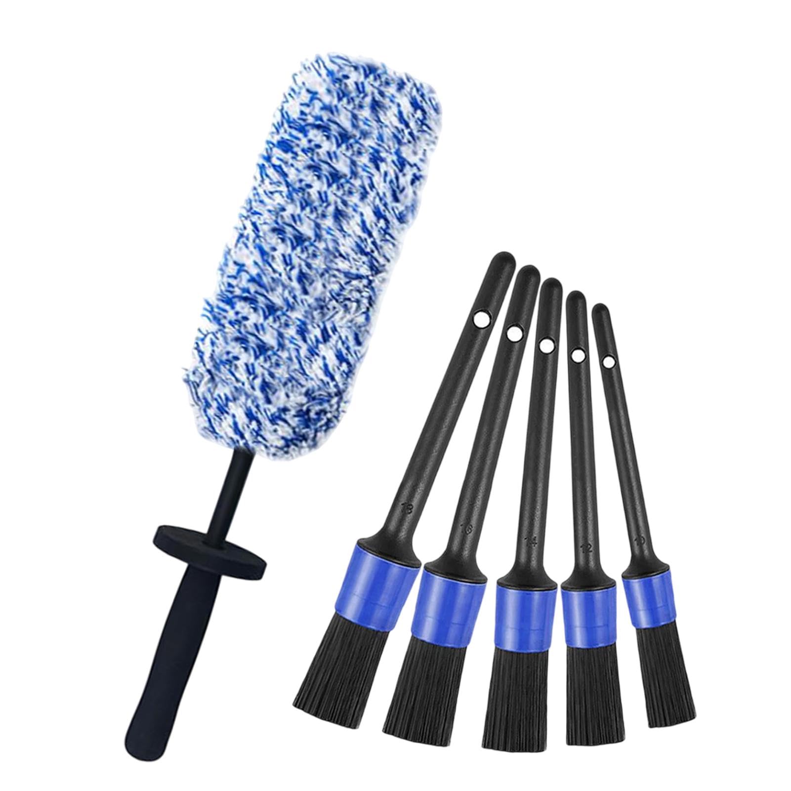 Zaphara 6 Stück Mikrofaser Felgenbürste,Auto Mikrofaser Felgenbürste extra dünn mit Detailing Pinsel,Auto Reinigung Bürsten Pinsel Set für Waschen Motor Alufelge Auto Innenraum Außenraum Zaphara 6 Stück Mikrofaser Felgenbürste,Auto Mikrofaser Felgenbürste extra dünn mit Detailing Pinsel,Auto Reinigung Bürsten Pinsel Set für Waschen Motor Alufelge Auto Innenraum Außenraum von Zaphara