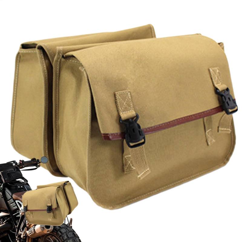 Große Kapazität Motorrad Heckpaket, Satteltasche Wasserdicht Satteltasche Aufbewahrung Packtaschen für Motorradzubehör, Doppelgepäckträgertasche, Seitenrucksack, Packtaschen, Ausrüstung von Zasdvn