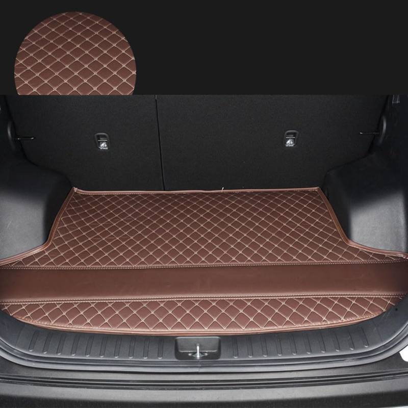 Autokofferraummatten,wasserdichte Autokofferraummatten,Kfz-Heckzubehör,für Opel Vectra C Sedan 2002-2008,D-Plain Curry Colour von ZcsfcpA