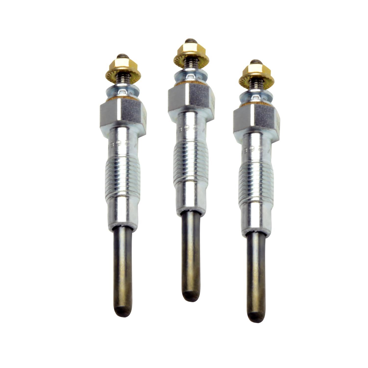 Zeenparts 2230387 CA2230387 Glühkerze, kompatibel mit Mitsubishi Motor L3E, kompatibel mit Caterpillar Minibagger 301.6C 301.8C, 3 Stück Zeenparts 2230387 CA2230387 Glühkerze, kompatibel mit Mitsubishi Motor L3E, kompatibel mit Caterpillar Minibagger 301.6C 301.8C, 3 Stück von Zeenparts