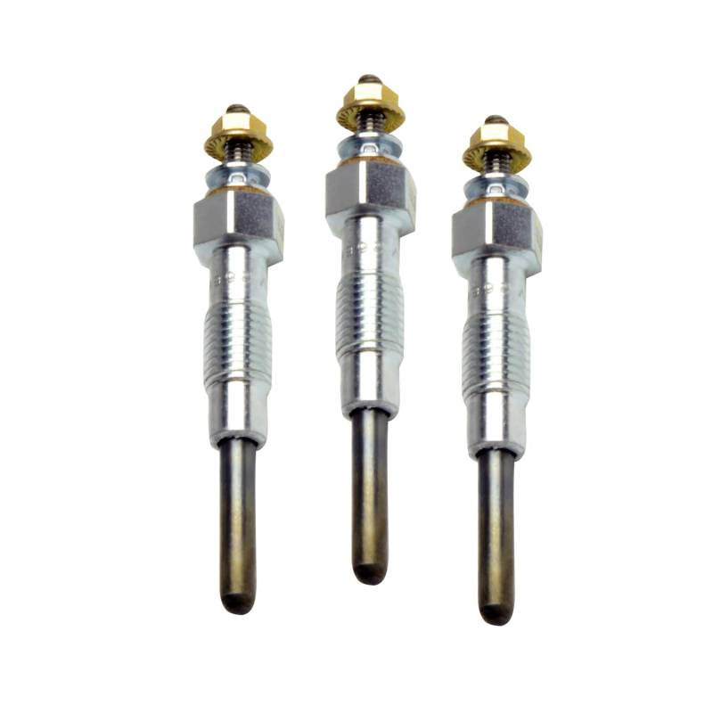 Zeenparts 2230387 CA2230387 Glühkerze, kompatibel mit Mitsubishi Motor L3E, kompatibel mit Caterpillar Minibagger 301.6C 301.8C, 3 Stück von Zeenparts