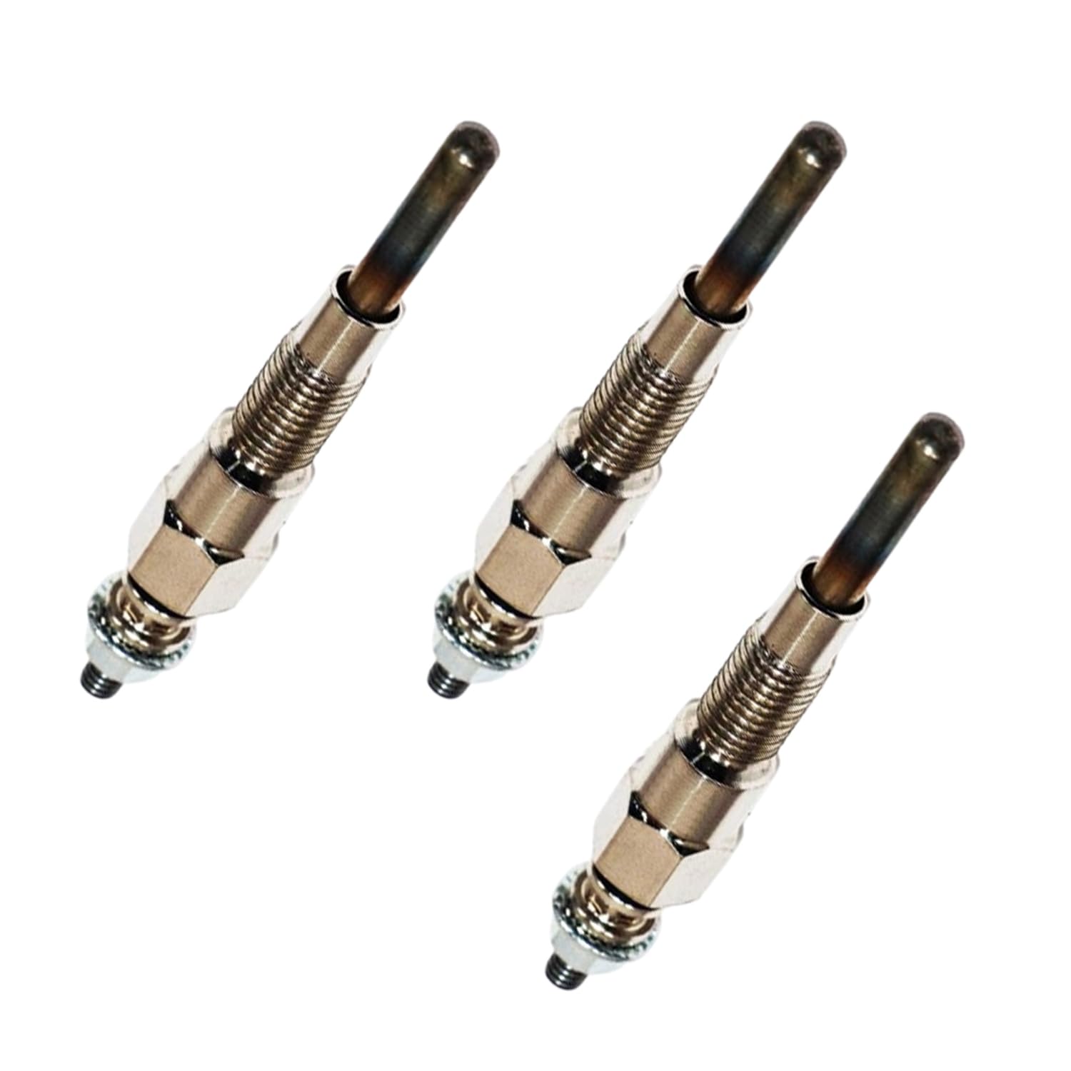 Zeenparts 307-8672 3078672 CA3078672 3 Stück Glühkerze kompatibel mit Caterpillar Utility Compactor CB1.7 CB1.8 Motor 3011C C0.5 Kompaktlader 216B3 Bagger 301.5 301.6 301.6 301..6 7CR von Zeenparts